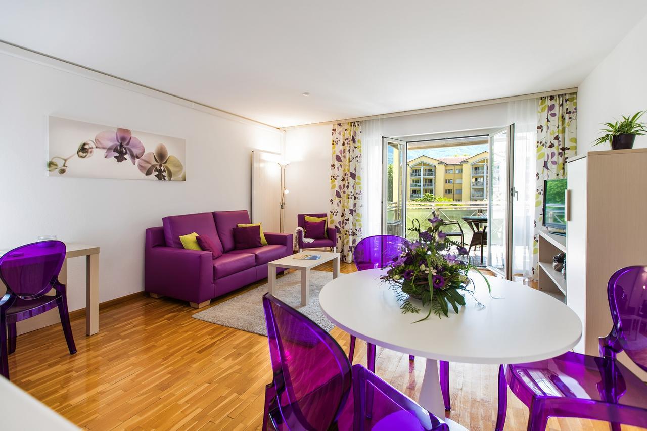 Tertianum Residenza Al Lido - Appartements & Restaurant Locarno Buitenkant foto